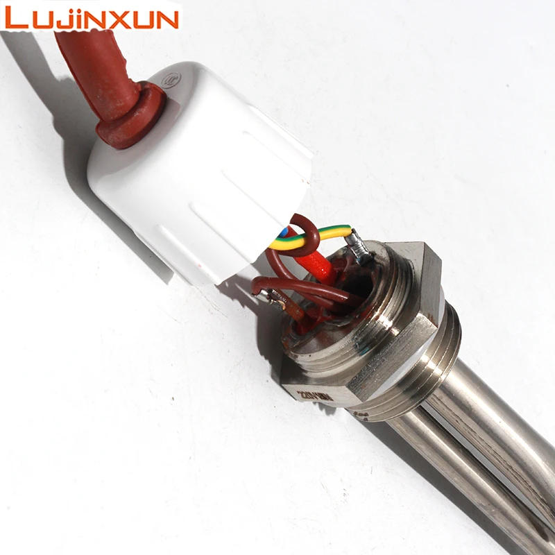 Description Picture 3 of itemLUJINXUN 1"/32mm AC220V 1500W/2000W/3000W Solar Electric Heating Element Water Heaters Tank Parts 265mm/275mm Tube Length