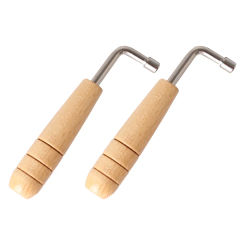 2 Pcs Tuning Wrench The Harp and Wreath Lyre Professional Tone Tool Zithers Pin