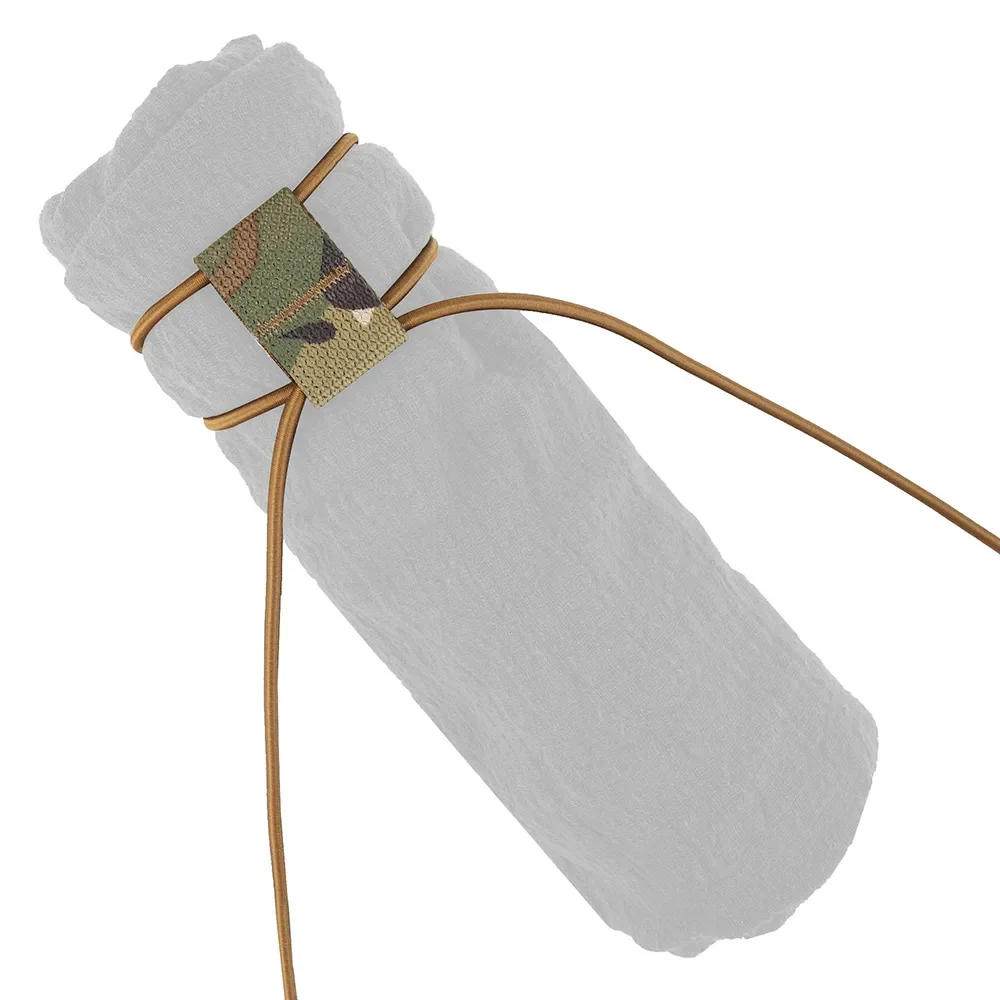 Description Picture 4 of itemTactical Flag Bungee Elastic Fastener Strap Shock Cord Retention Molle Webbing Loop Cord Lock Secure Attachment Hunting Gear