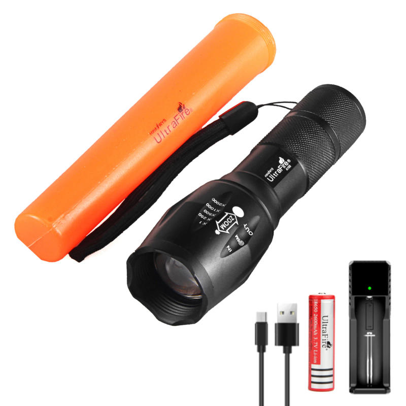 Description Picture 4 of itemUltraFire A100 6 Inches Traffic Wand Safety Signal Warning Flash Light Powerful Led Flashlight Outdoor Lamp for Parking Command