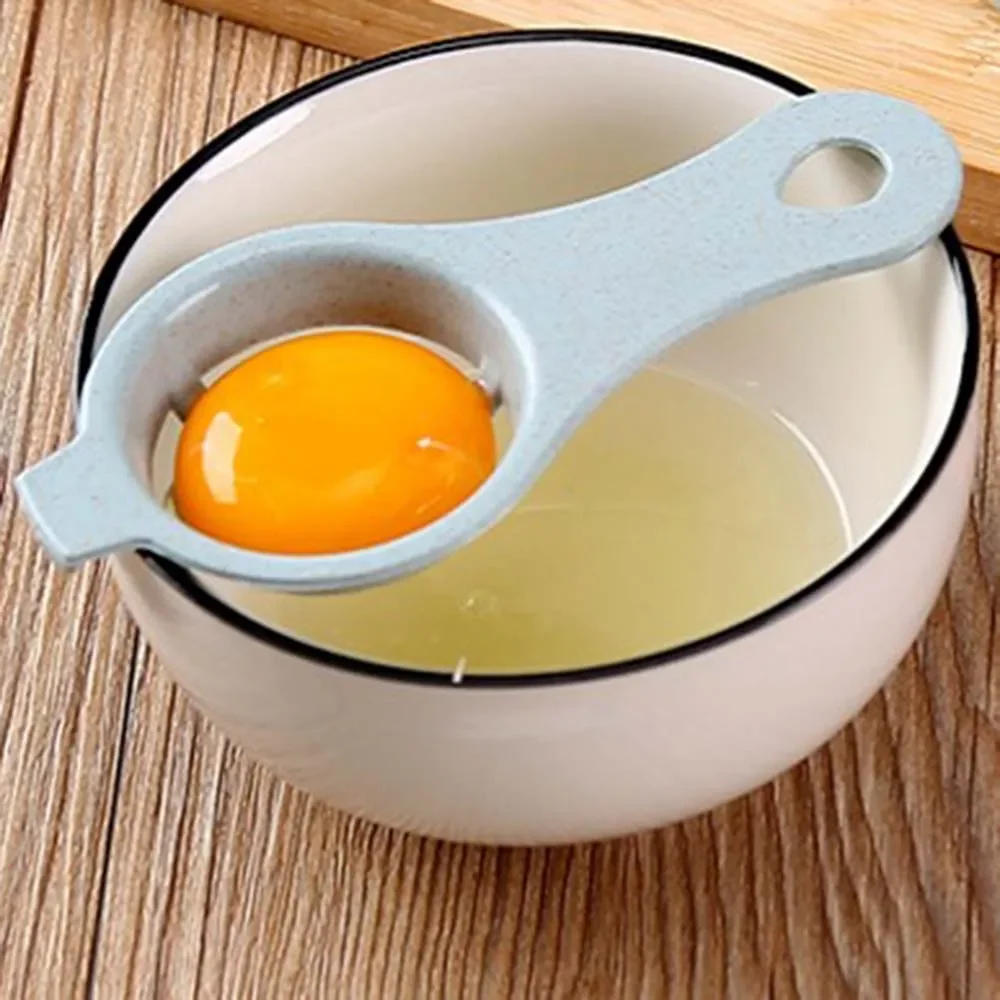 Description Picture 3 of item1PC Egg Yolk Separator Divider Plastic Convenient Household Eggs Tool Separates Sieve Cooking Baking Tool Kitchen Accessories
