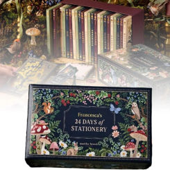 24 Days Christmas Countdown Calendar Winter Woodlands Design Stationery Supplies Stationery Advent Calendar Envelope Accessories