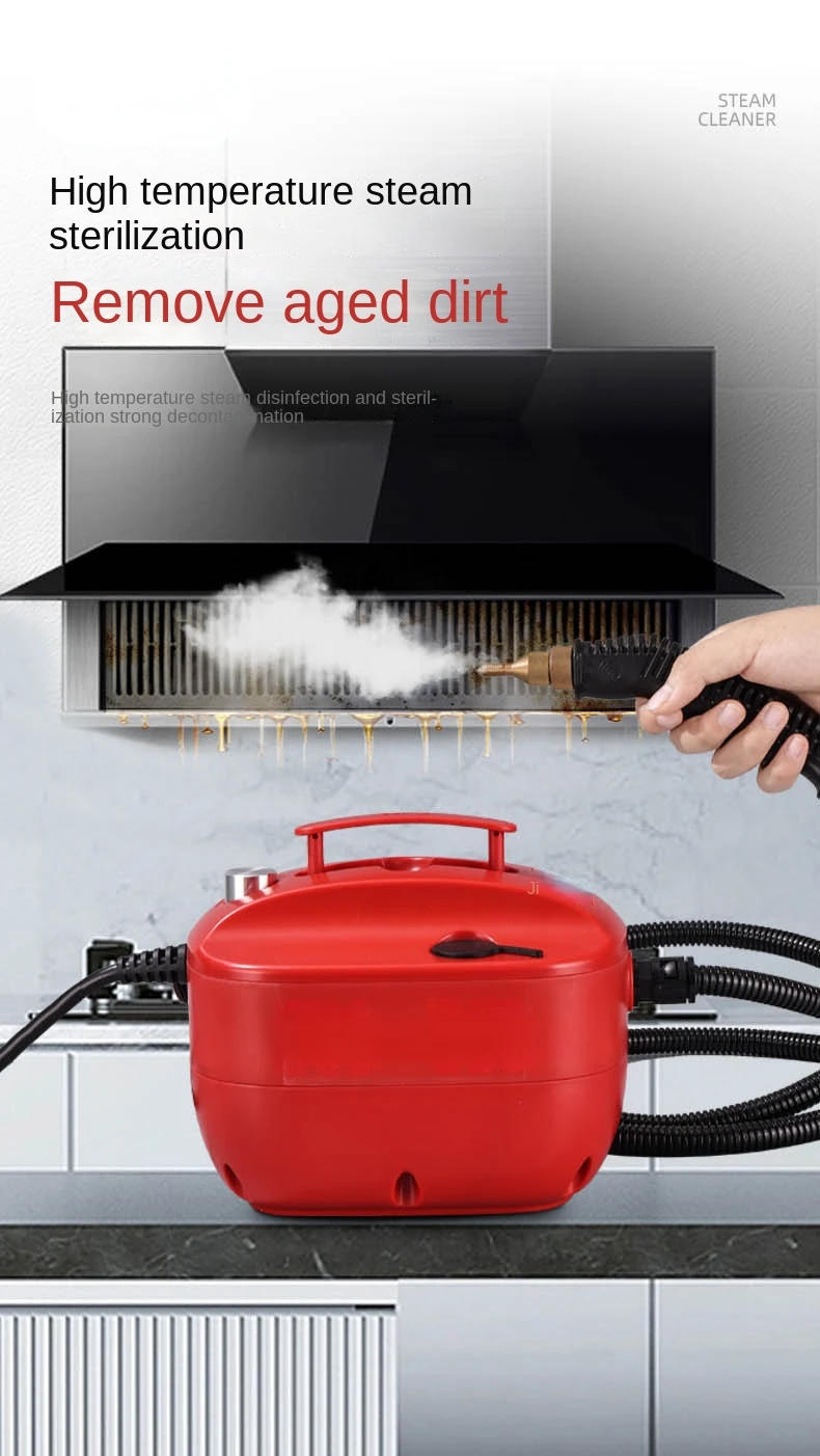 Description Picture 2 of itemHousehold Handheld Electric Steam Cleaner For Cleaning Kitchen Hood Air Conditioners 110V 220V