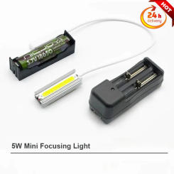 5W Mini Focusing Light for Diffuser for Macro Lens Shooting for Flash Diffuser Softbox Speedlight Reflector Snoot -guage