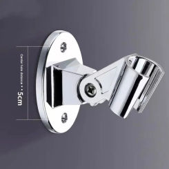 Universal Shower Head Holder Wall Mounted Adjustable Shower Bracket Handheld Sprayer Fixed Base Support For Bathroom Accessories
