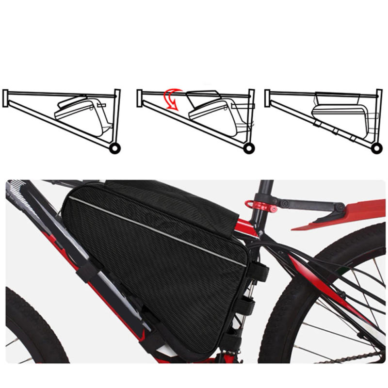 Description Picture 3 of item36V 48V 60V 72V E-BIKE Electric Bicycle Triangle Battery Bag Mountain Bike Triangle Tube Frame Bag Case Bike Accessories