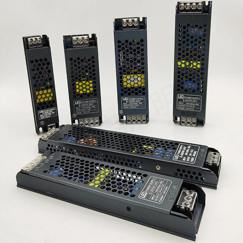 Description Picture 4 of itemSuper Thin AC DC Transformers 220V To 12V 24V Switching Power Supply 12 24 V Volt 60W 100W 200W 300W 400W A/D For LED Strip