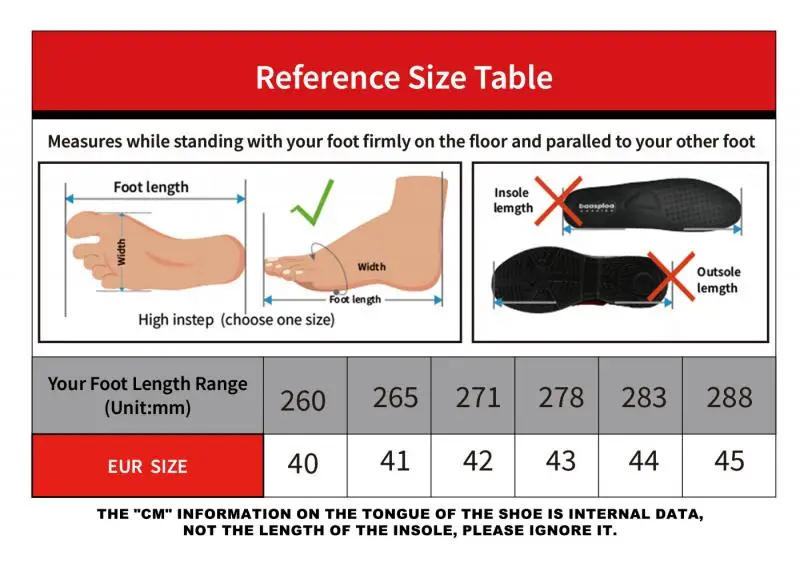 Description Picture 3 of itemBaasploa Men Professional Running Shoes Casual Mesh Breathable Lace-up Sneakers Male Outdoor Lightweight Jogging Sports Shoes