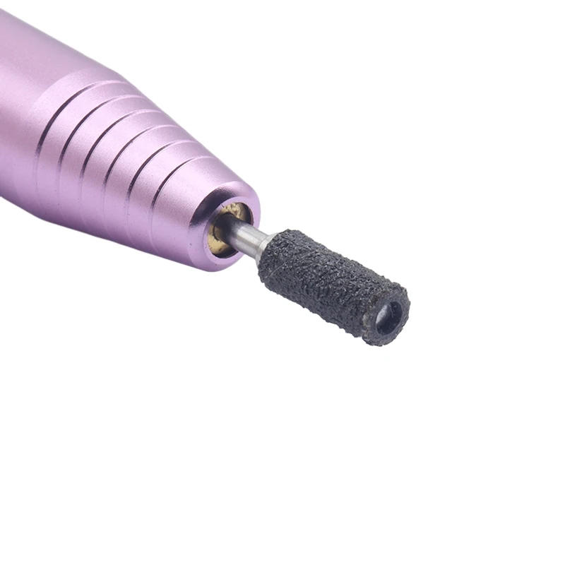 Description Picture 3 of item50pcs per box 3mm Mini Zebra Sanding Bands Stainless Steel Nail Drill Bits Mandrel Electric Manicure Accessories Tool