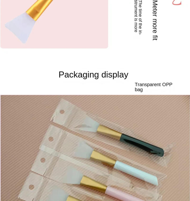 Description Picture 6 of itemMakeup Mask Brush Wooden Handle Facial Face Mud Mask Mixing Brush Cosmetic Professional Applicator Make Up Skin Care Tools