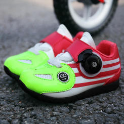 Children's Professional Cycling Shoes Outdoor Breathable MTB Bicycle Shoes Anti-Skid Sneakers Racing Road Bike SPD Cleat Shoes