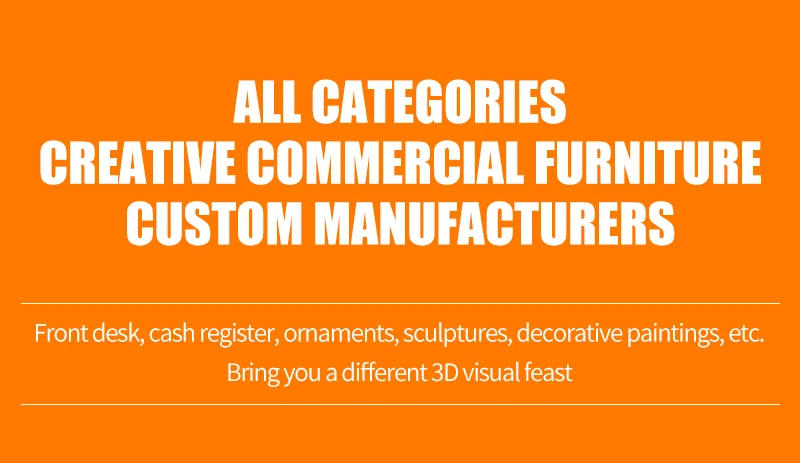 Description Picture 2 of itemMedical Tufted Custom Hair Salon Small Office Reception Desk Logo