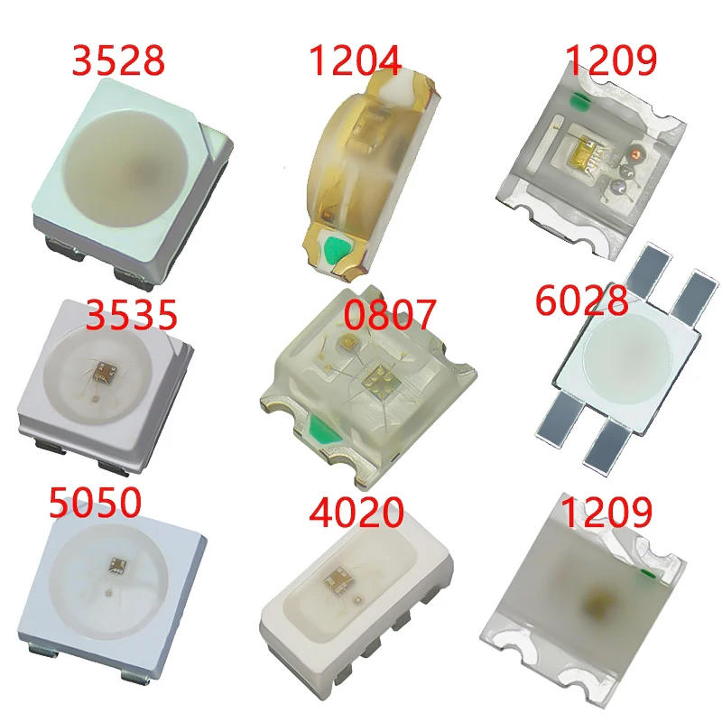 Description Picture 2 of itemWs2812b 5v Ws2812 1010 3528 4020 1204 1209 1515 2020 Mini Smd Led Chip Addressable Digital Pixel Rgb Full Color Led Diode Lamp