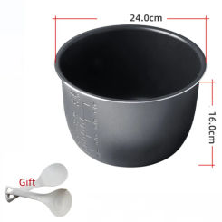 6L  Electric Pressure Cooker Inner Pot for  HD2107 HD2137 HD2138 HD2139 Parts Replacement