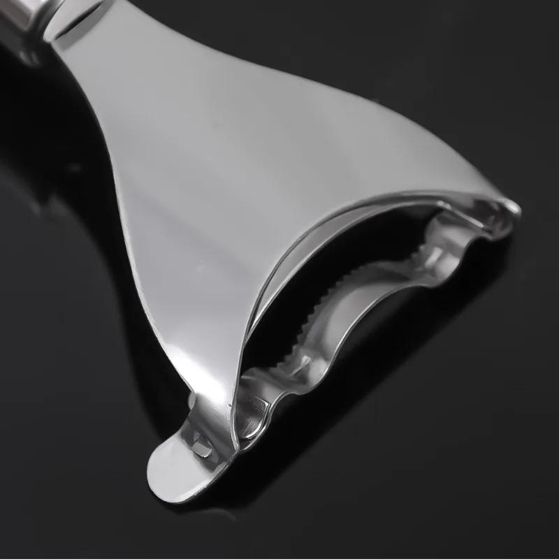 Description Picture 6 of itemStainless Steel Corn Peeler Corn Stripper Peelers Cob Shaver Planer Thresher Cutter Peeler Serrated Kitchen Vegetable Gadget