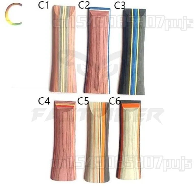 Description Picture 5 of item2PC Table Tennis Racket Bottom Plate Handles DIY Accessories Material  Poplar WoodeTable Tennis Racket Handle