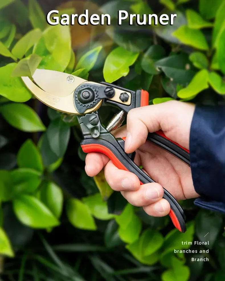 Description Picture 3 of itemPruning Shear Garden Tools Tree Branch Shears Professional Secateur Pruning Shears Tree Clippers For Tree Branches