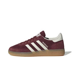 Adidas Handball Spezial Shadow Red (Women's)  IG1978 Shock Absorption Wear Resistance Breathable and Casual