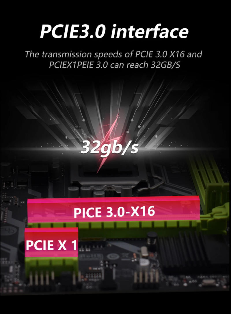 Description Picture 6 of itemMUCAI B75 Motherboard LGA 1155 Compatible With Intel Core CPUs 2nd And 3rd Generations Supports M.2 NVME SATA SDD