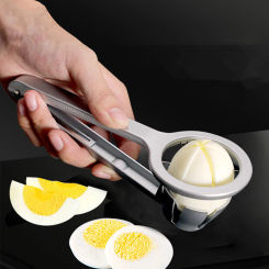 Aluminum Alloy  Manual Egg Cutter with Handle Multifunctional Portable Preserved Egg Splitter Egg Slicers Kitchen Accessories