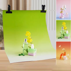 Gradient Color Photography Backdrops 57*87CM 2 Sided Photo Backgrounds Wallpaper Studio Waterproof Products Photographic Props