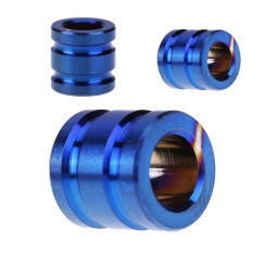 Titanium Alloy/Stainless Steel Knife Lanyard Camping Knife Gadgets Pendant TC4 Knife Beads Paracord Rope Knife EDC