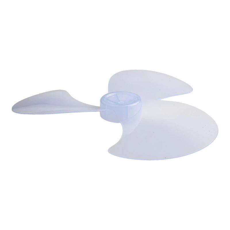 Description Picture 5 of item16Inch Plastic Fan Blade Three Leaves With Nut Cover Standing Pedestal Fan Three Leaf Accessories Electric Fan Blade Desktop Fan
