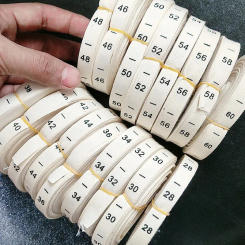 100PCS Number Cotton Size Labels 28 30 32 34 36 38 40 42 44 46 48 50 52 54 56 58 60 Garment accessory Clothing Print Size Label