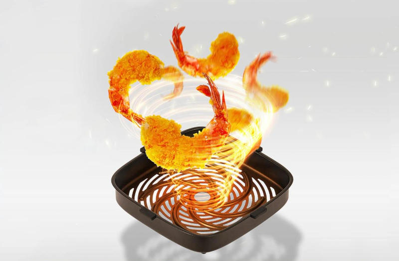 Description Picture 4 of itemXIAOMI MIJIA Air Fryer 4.5L Multifunctional Household Low Oil And Light Fat Fryer Intelligent NTC Precise Temperature Control