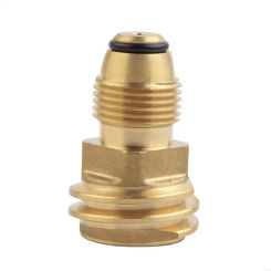 920L Propanes Connection Quick Connecting Adapter Brass Propanes Fitting Camping Accessories for Travel Trailer Grills