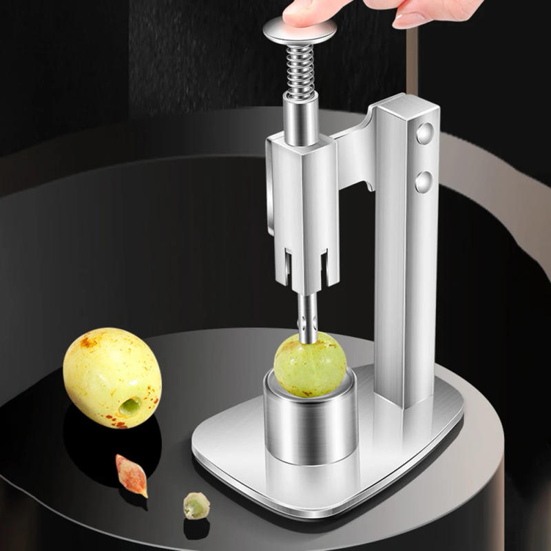 Description Picture 6 of itemStainless Steel Red Dates Corer Manual Jujube Pitter Cherry Olive Fruit Core Remover -Seed Push Out Tools Kitchen Accessories