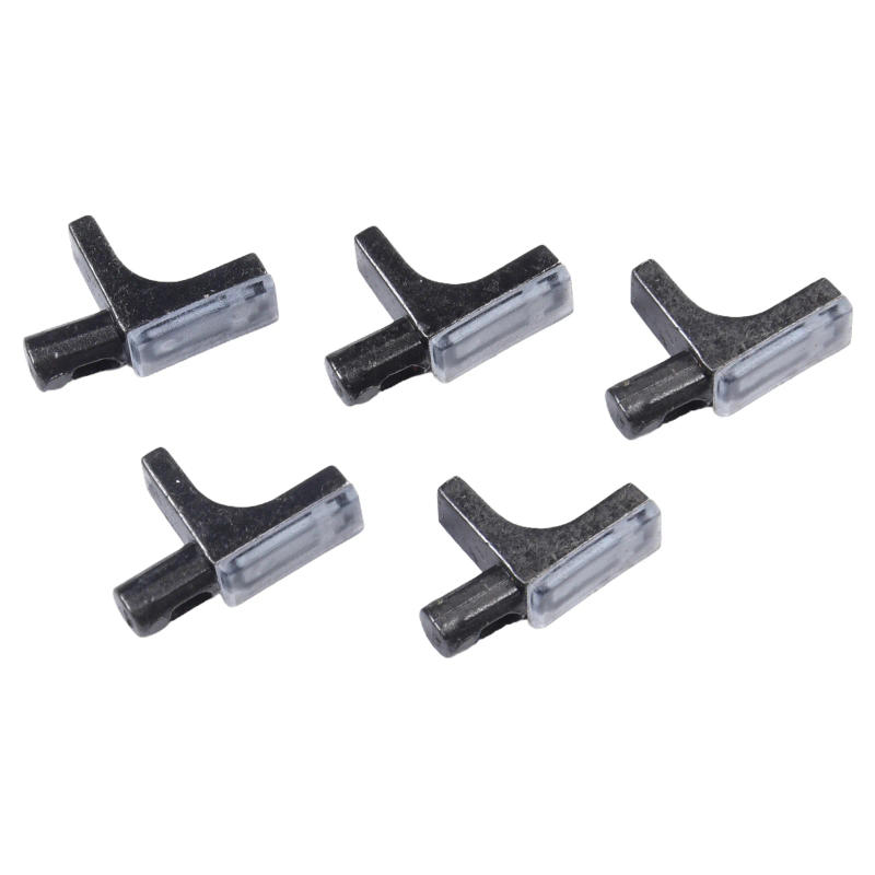 Description Picture 2 of itemBrand New Shelf Support Pegs Shelf Bracket Silver/black Small 10 Pieces Accessories For Shelves Supplies For Wine Cabinet