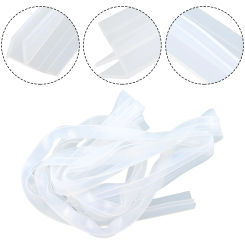 2m F Shape Glass Seal Strip Rubbe Bath Shower Door Win Dow Weather Strips Draft Stopper 6mm Seal Gap Weatherstrip Sealing Strip