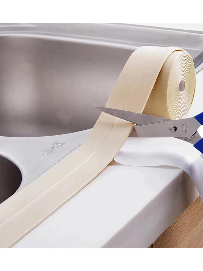 Description Picture 6 of itemPVC Waterproof Wall Sticker Self-adhesive Sink Stove Crack Strip Kitchen Bathroom Bathtub Corner Sealant Strip New Style