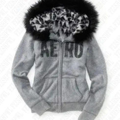 Y2K Women Hoodies Clothes Graphic Punk Hip Hop Gothic Vintage Faux Fur Collar Zip Up Hoodie Casual Harajuku Streetwear EMO Girl