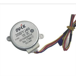 35BYJ46 Stepper Motor DC 12V Permanent Magnet Gear Small Stepper Air Conditioning Swing Wind Guide Stepper Replace Accessories