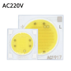 10PCS LED Luminescence AC220V Ceramics Base COB Chip Bulb3W 5W 7W 9W 12W 15W 20W 30W 50W Spotlight Tube Light Source Accessories