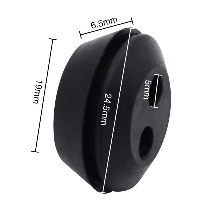 Description Picture 3 of item6Pcs Rubber Grommet 2 Holes Fuel Tank Seal Grommet Fuel Tank Rubber Grommet Used For Hedge Trimmer Brush Cutters