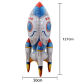 standing rocket