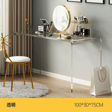 Luxury Makeup Tables Hairdresser Dresser Bedroom Furniture Desk Vanity Table Acrylic Office Table Modern Simple Living Room