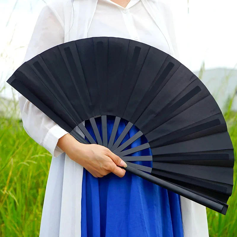 Description Picture 6 of itemChinese Tai Chi Yoga Kung Fu Fan Plastic Bone Dance Performance Hand Folding Stage Fan martial arts training equipment