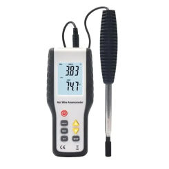 HTI HT-9829 High Sensitivie Digital Portable Wind Speed Meter Hot Wire Thermal Anemometer Anemometro Measuring Instruments