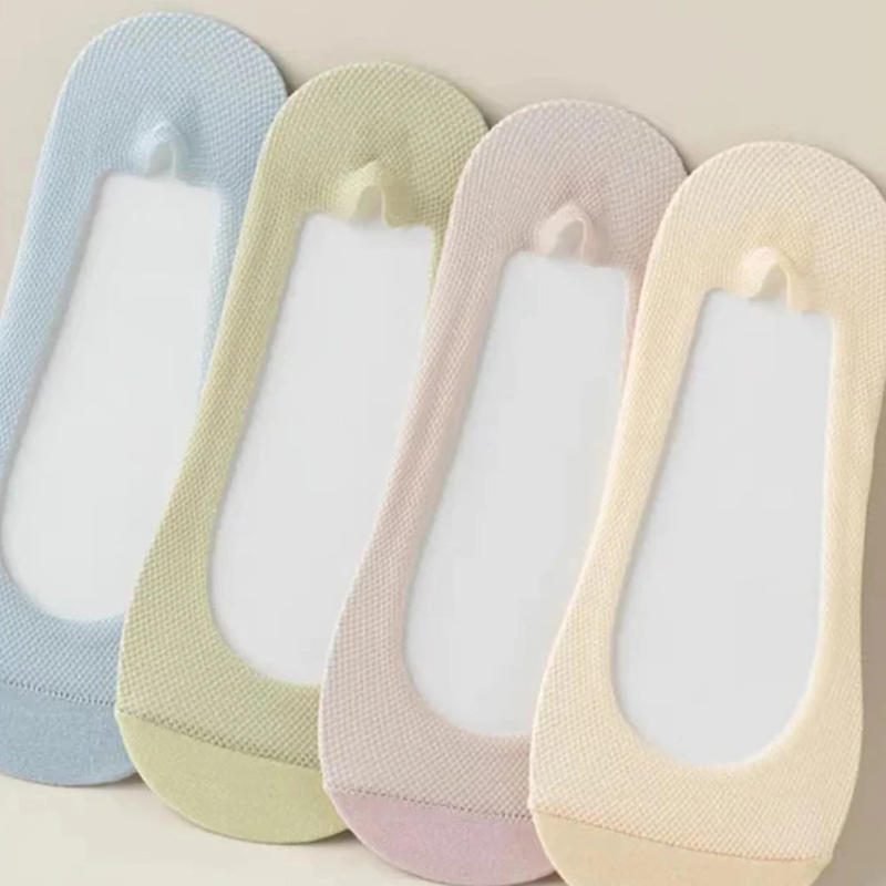 Description Picture 6 of itemSummer Mesh Seamless Thin Socks Anti-Slip Soft Stretch Socks For Sneakers Shoes Woman Socks Ankle Stockings Woman Boat Socks