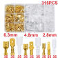 315PCS Gold