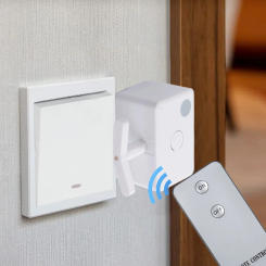 Bedroom Living Room Wireless Remote Switch White Easy Installation Effortless Management Infrared Control Range