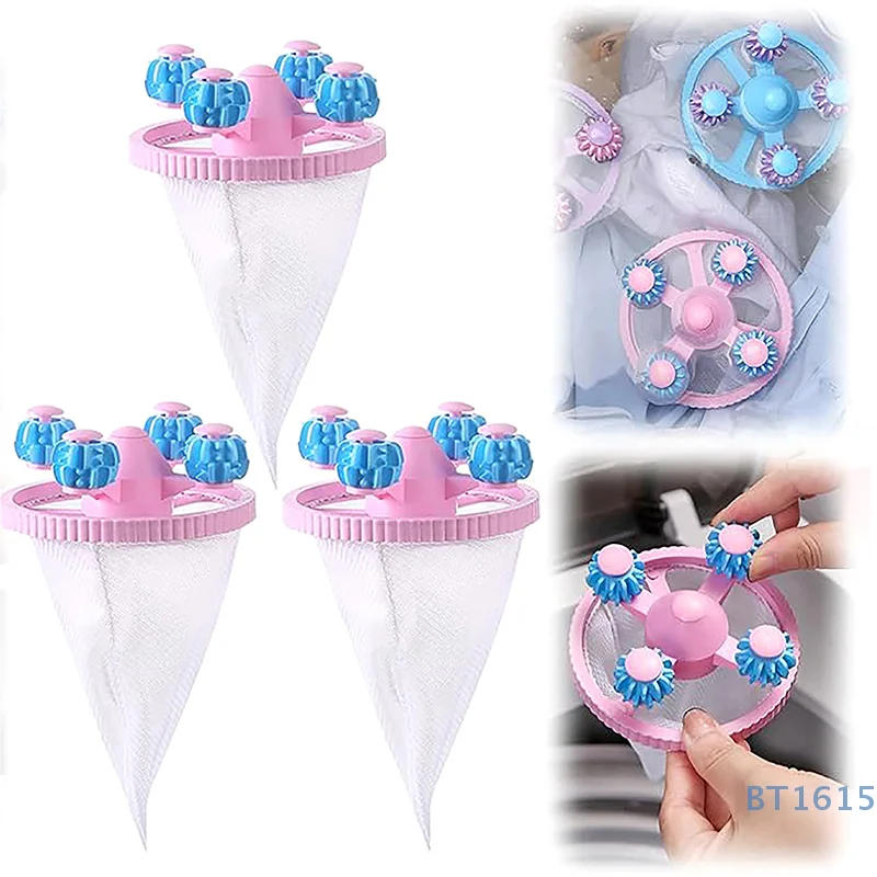 Description Picture 2 of item3pcs Pet Hair Remover Washing Machine, Anti Lint Balls Washing Machine, Filter Bag Washing Machine Hair Remover, Hair Filter Bag