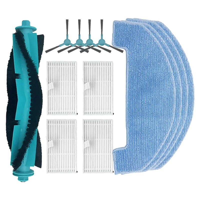 Description Picture 4 of itemFor Ultenic D10 Robot Vacuum Replacement Main Side Brush HEPA Filter Mop Pads Spare Parts Accessories