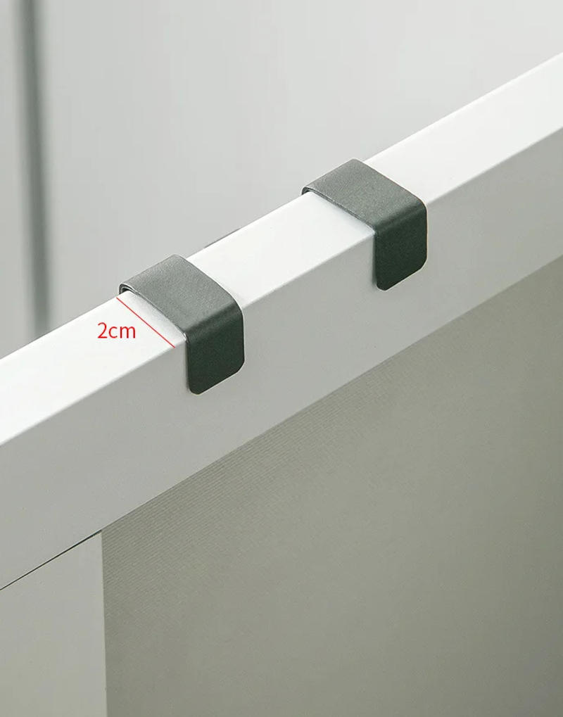 Description Picture 5 of item2/5Pcs Multi-Purpose S-Hooks Kitchen Cabinet Door Back Hook Hanging Rack Clothes Hat Towel Hanger Storage Hook Home Accessories