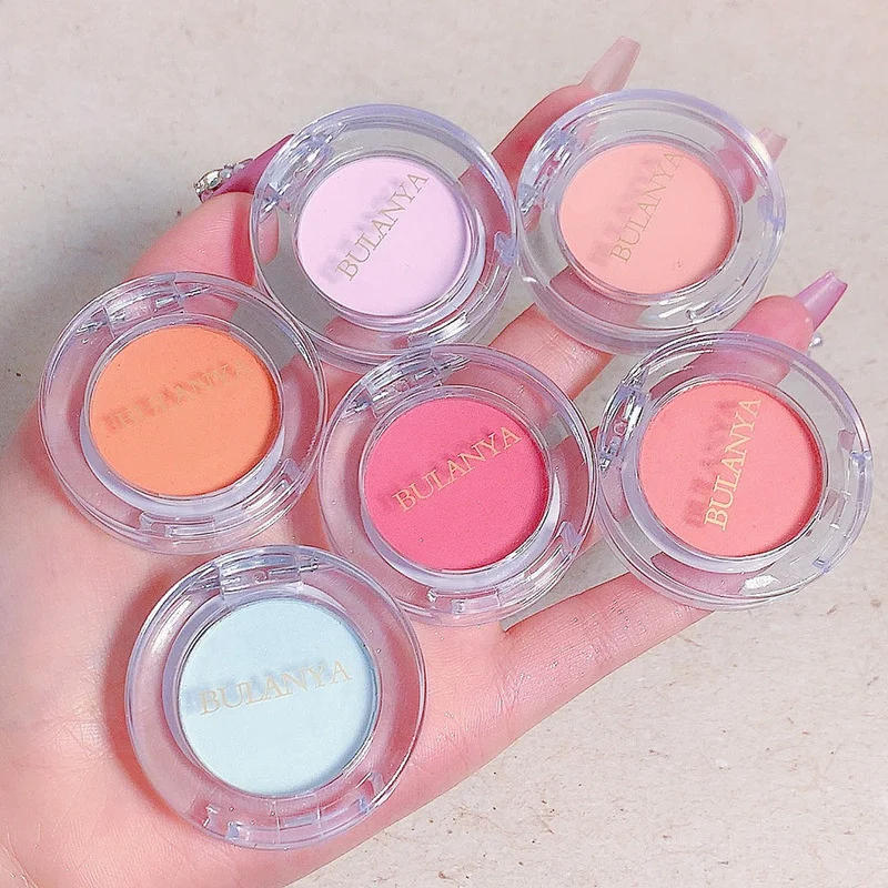 Description Picture 5 of itemGirl Blush Peach Cream Makeup Blusher Palette Cheek Contour Pink Waterproof Cosmetic Beauty Powder Soft Smooth New Makeup Rouge