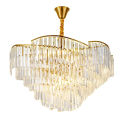 Royal Modern Led Crystal Chandelier Living Room Decoration Luxury Gold Round Bedroom Pendant Light Indoor Light Fixtures Lampara